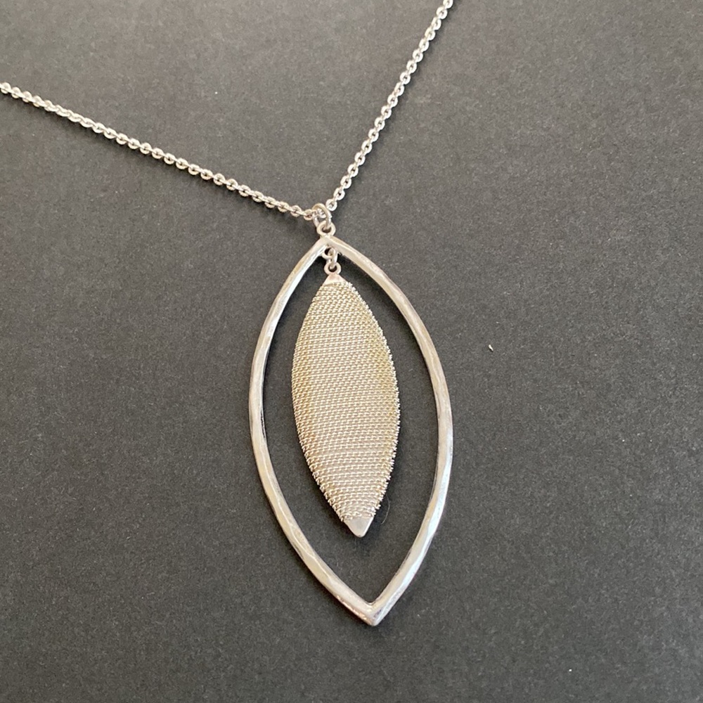 New Canvas Style Chain Pendant Necklace